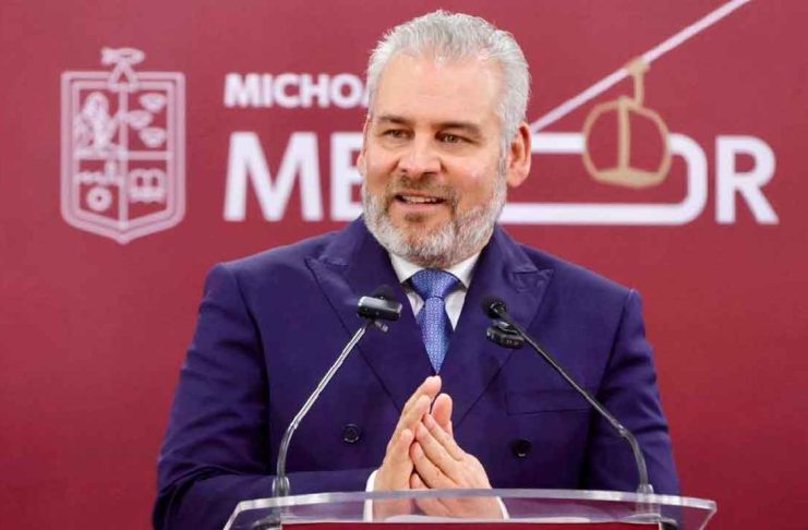 Prácticamente ningún municipio cuenta con la policía completa: Bedolla