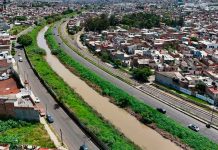 Reportan niveles de ríos y drenes en Morelia tras lluvias; mantienen bombeo en puntos críticos