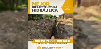 Jiquilpan fortalece su infraestructura hidráulica con nueva red de drenaje