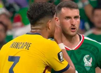 #VIDEO // El defensa ecuatoriano explica el motivo de su tarjeta roja frente a la selección mexicana