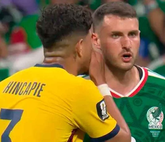 #VIDEO // El defensa ecuatoriano explica el motivo de su tarjeta roja frente a la selección mexicana