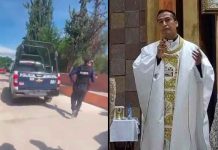 #VIDEO // Despiden a policías que golpearon a un sacerdote durante revisión en San Luis Potosí