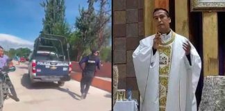 #VIDEO // Despiden a policías que golpearon a un sacerdote durante revisión en San Luis Potosí