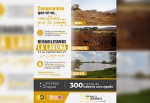 Se rehabilita la laguna ubicada en la comunidad de La Lagunita