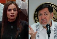 Teemich sanciona a Noroña por ataques hacia la alcaldesa de Uruapan