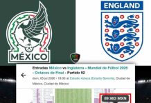Boletos para México vs. Inglaterra se disparan llegan a superar los ¡2 millones de pesos!