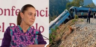 “Más que un descarrilamiento, fue un incidente”: Sheinbaum minimiza percance del Tren Interoceánico