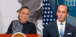 Sheinbaum responde a Stephen Miller: “En México gobierna el pueblo, no los cárteles”