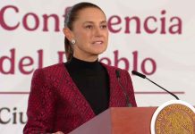 #VIDEO // Sheinbaum destaca ambiente de “mucha cordialidad” tras asistir a la final del Mundial por invitación de Trump