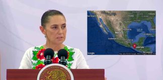 Sheinbaum confirma riesgo de tsunami tras sismo de 7.4 en Chiapas; pide no acercarse a las playas