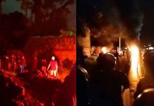 #VIDEO // Autoridades intentan desalojar predio invadido en Uruapan; “paracaidistas” los confrontan