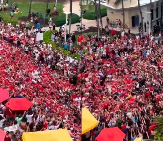 #VIDEO // Vikingos al ataque: Aficionados de Noruega toman Miami Beach previo al duelo contra Inglaterra