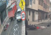 #VIDEO // Camión de carga aplasta a una embarazada y el feto sale expulsado de su vientre