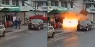 #VIDEO // Explosión en vulcanizadora de Saltillo deja un peatón muerto y dos heridos