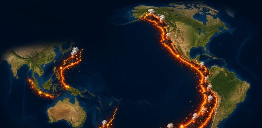 ¿Qué es el Cinturón de Fuego del Pacífico y por qué ocurre ahí el 90% de los terremotos del mundo?