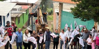 Arranca Víctor Vázquez pavimentación integral de la calle Francisco I. Madero en El Pilar