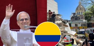 El papa León XIV extiende una mano a Colombia tras el terremoto