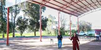 Moni Valdez fortalece espacios deportivos en escuelas y comunidades de Zacapu