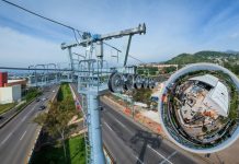 Inicia colocación del cable portador-tractor del Teleférico de Morelia