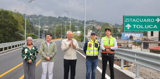 Apertura Bedolla vialidad en paso superior vehicular “Ignacio López Rayón” en Zitácuaro