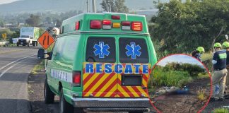 Abandonan cadáver baleado de una mujer, en el Libramiento Norte de Zamora