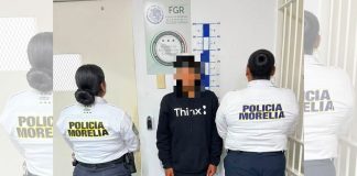 Detienen a empistolado señalado de intento de allanamiento en Infonavit Justo Mendoza, Morelia
