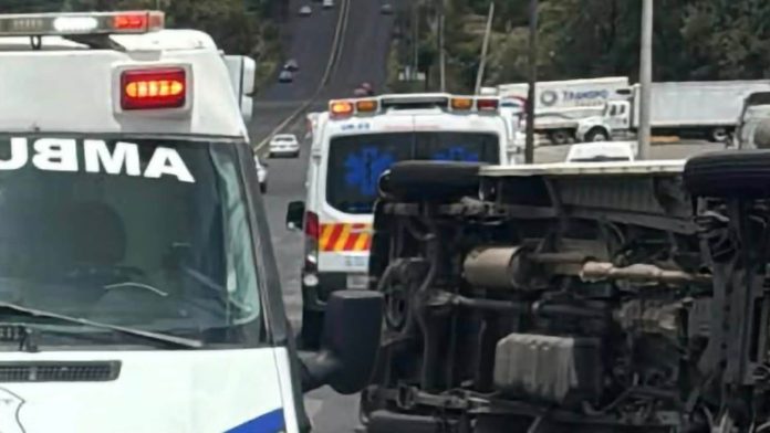 Se registran dos accidentes vehiculares