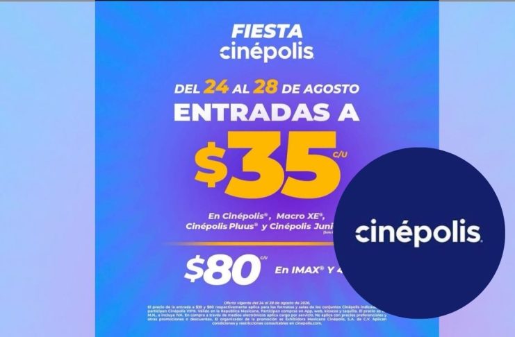 Cinépolis prepara días de cine a precio especial en agosto