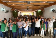Refrenda Ernesto Núñez crecimiento del PVEM en Tierra Caliente durante gira por Apatzingán y Buenavista