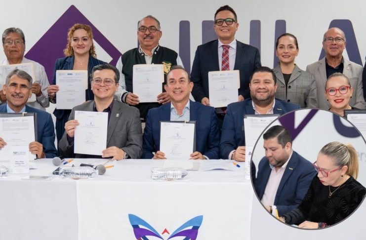 Red Juntos por Michoacán firma convenio educativo con Semigrante para apoyar a migrantes