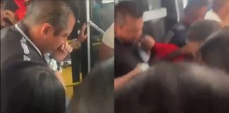 #VIDEO // Violencia y robo alarman a pasajeros durante viaje en la Línea 3