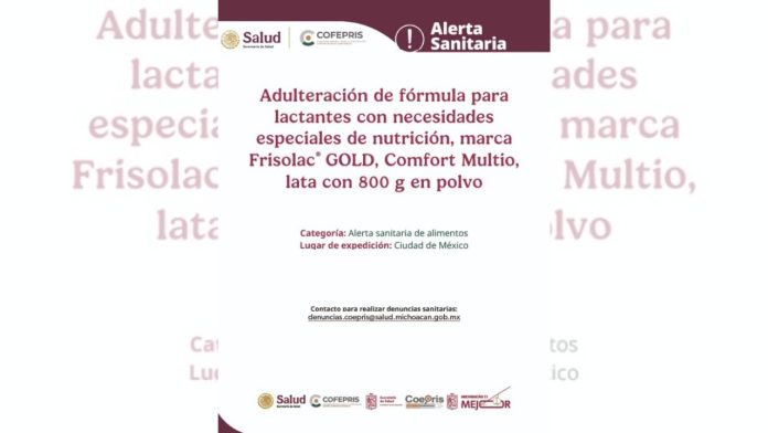 Alerta Cofepris sobre comercialización de lotes adulterados