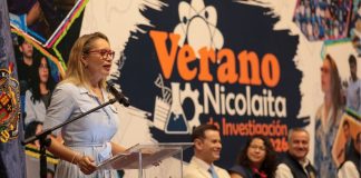 Estudiantes que participan en el Verano Nicolaita de la Investigación, marcan la diferencia: Yarabí Ávila