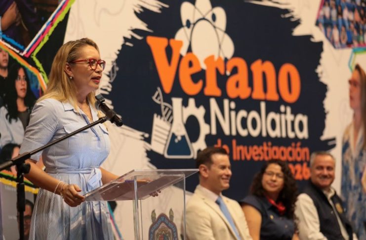 Estudiantes que participan en el Verano Nicolaita de la Investigación, marcan la diferencia: Yarabí Ávila
