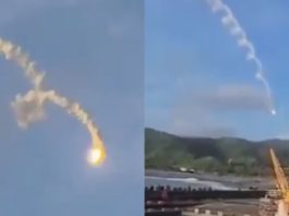 #VIDEO // Primer lanzamiento espacial de Taiwán termina fuera de ruta y activa protocolo de emergencia