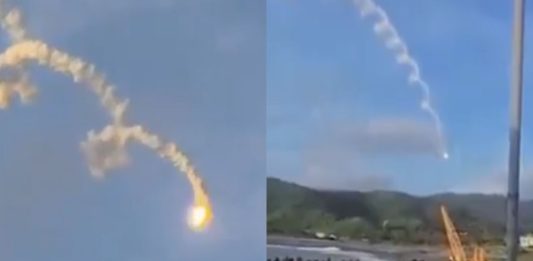 #VIDEO // Primer lanzamiento espacial de Taiwán termina fuera de ruta y activa protocolo de emergencia