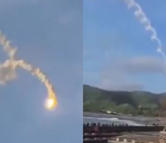 #VIDEO // Primer lanzamiento espacial de Taiwán termina fuera de ruta y activa protocolo de emergencia