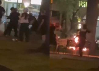 ¡Celebración terminó en susto! Hombre envuelto en llamas durante festejos en Vietnam