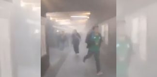 #VIDEO // ¡Alarma en el Metro Tasqueña! Humo y fuego obligan a desalojar la estación
