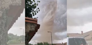 #VIDEO // Tornado golpea el sur de Francia y deja una estela de destrucción