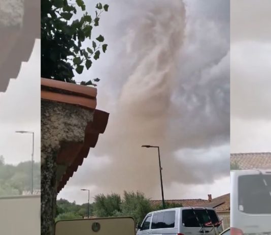 #VIDEO // Tornado golpea el sur de Francia y deja una estela de destrucción