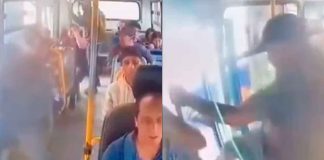 #VIDEO // Asaltante de la Ruta 27 en Puebla, con 9 detenciones previas, hiere a tres pasajeros