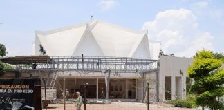 Concluye instalación de la pantalla de proyección de 360 grados en el Planetario de Morelia
