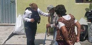 Policía Morelia localiza y reúne con su familia a adulto mayor desorientado