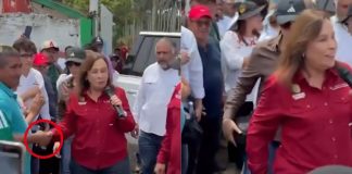 #VIDEO // Un gesto de Rocío Nahle durante una visita a un ingenio desata críticas en redes