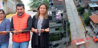 Tras rendir cuentas, Charo continúa con obras e inaugura la calle Hacia el Corral en San Antonio Corrales