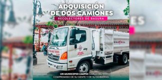 Dayana Pérez fortalece el servicio de limpieza con nuevos camiones recolectores en Salvador Escalante