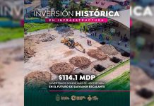 Dayana Pérez impulsa infraestructura con inversión histórica de 114.1 millones de pesos en Salvador Escalante