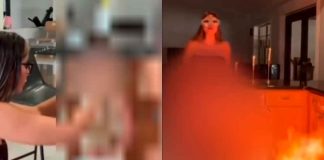 #VIDEO // Detienen a influencer en Miami por incendiar su cocina y quemar a sus hijas