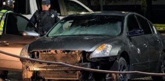 Persecución policial termina con una civil herida de bala, en Uruapan